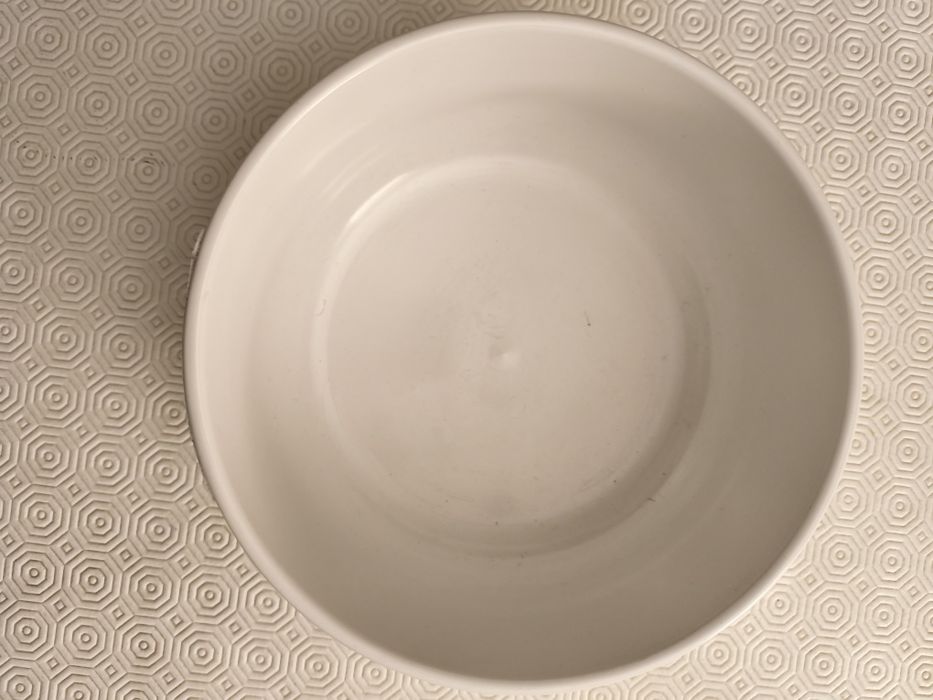 Vaso redondo branco Bonsai