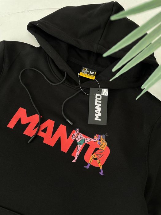 Худі Manto удар/кофта манто чорна/ чоловіче худі манто біле/светр мант