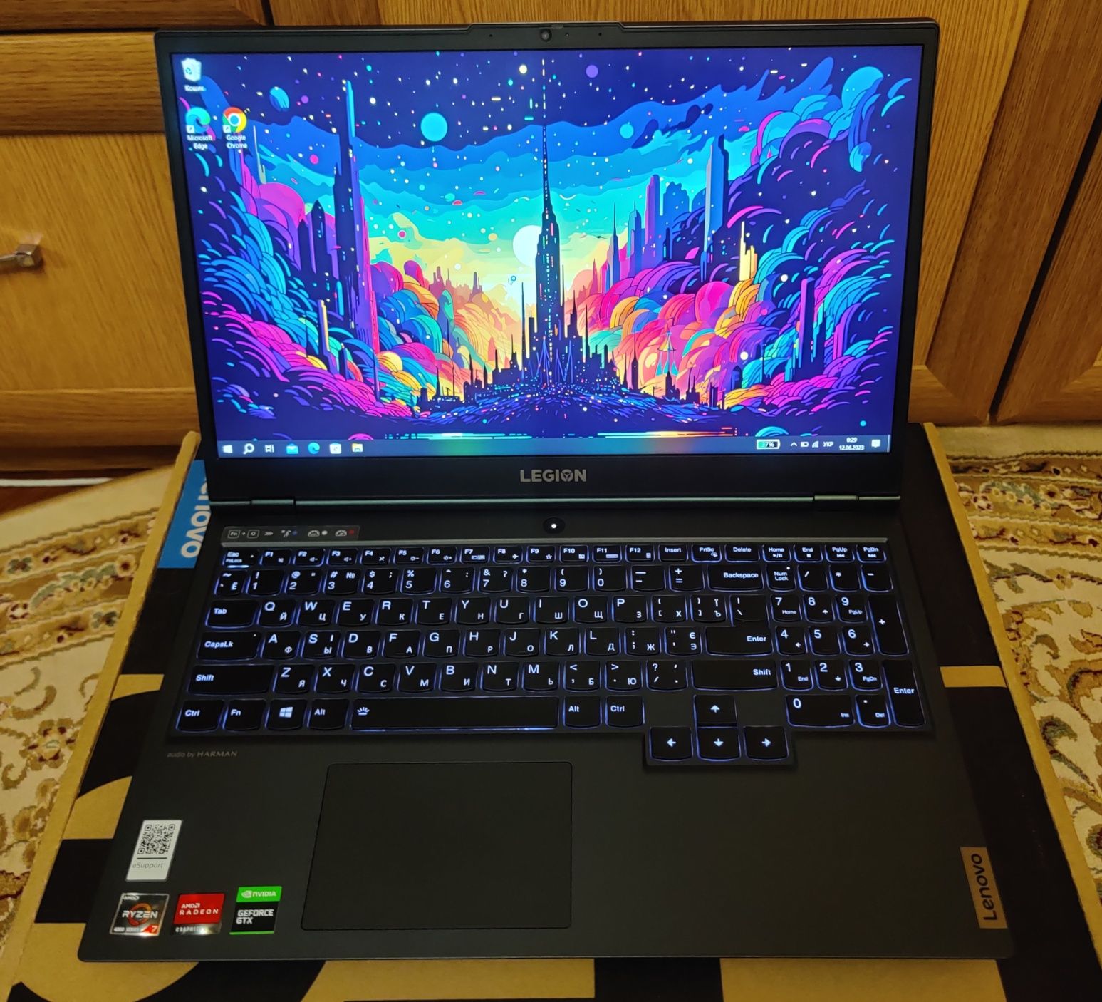 Lenovo legion 5 R7 16/512 gb