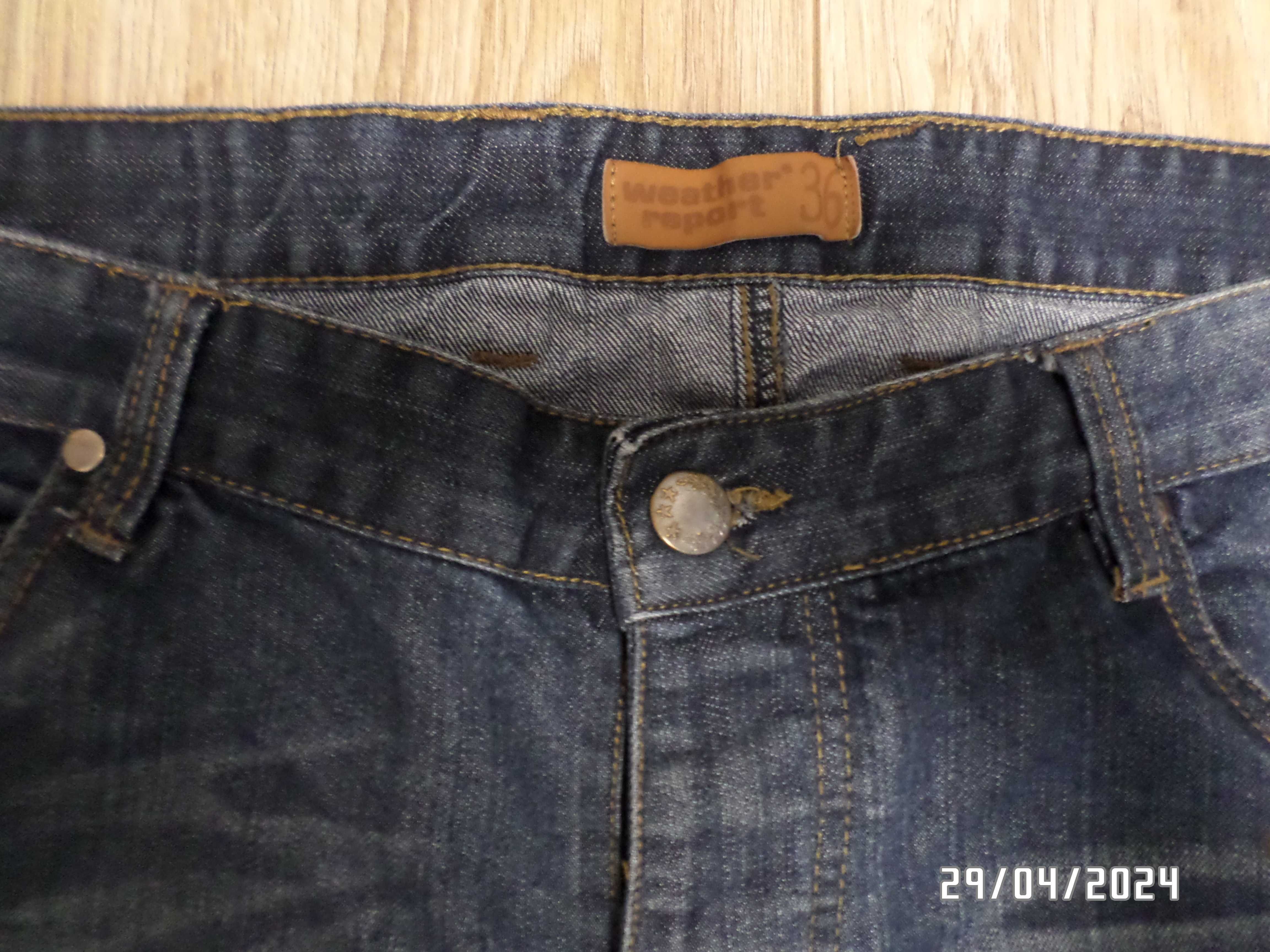 Firmowe spodenki męskie jeans-rozmiar-XL/XXL