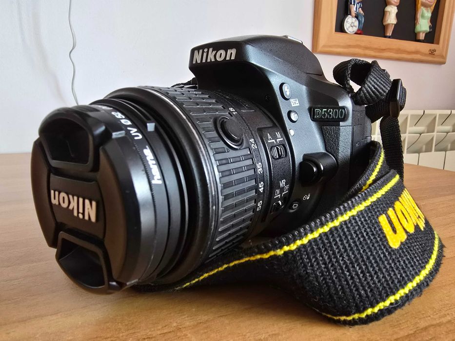 Nikon D5300, Objetivas e Mochila – Kit completo e em excelente estado!