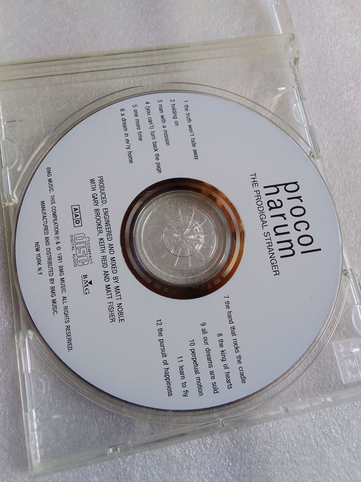 PROCOL HARUM "The Prodigal Stranger". CD Audio.