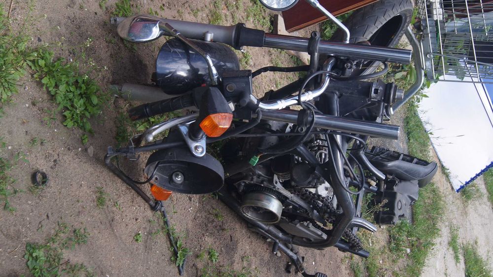 Kawasaki ER5 rama silnik gaźnik kierunkowskazy lagi kiera kierunki itp