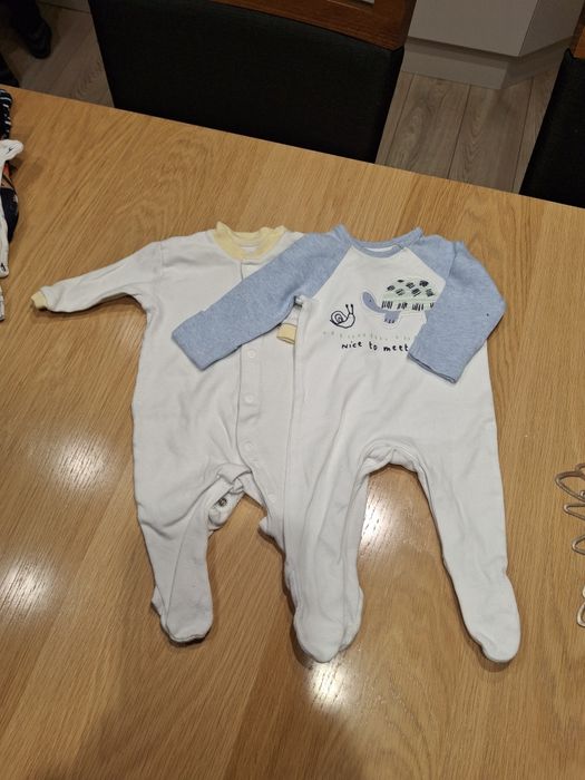 Komplet pajacykow ,śpioszków