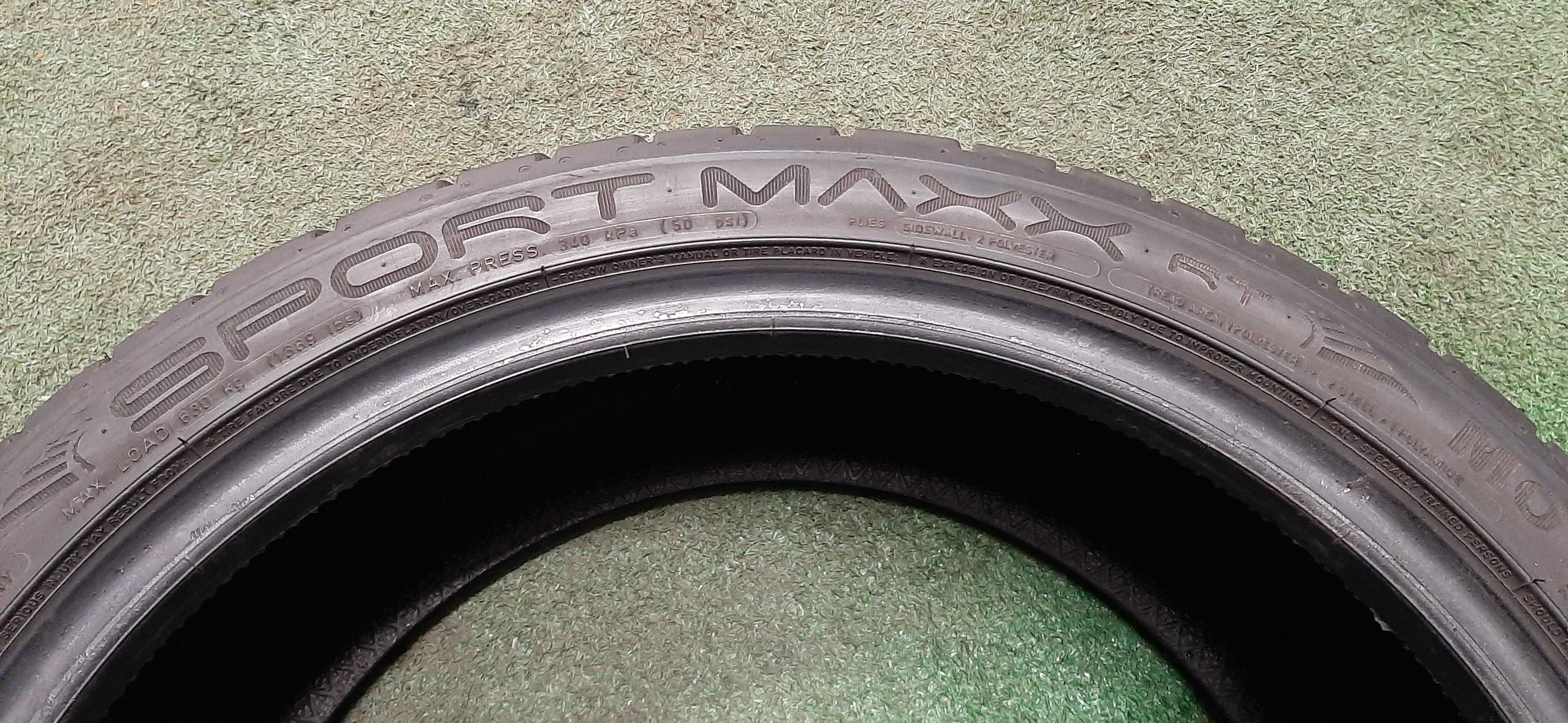 Opony Letnie 225/40/18 Dunlop Sport Maxx RT 2018r. / 5mm. / montaż