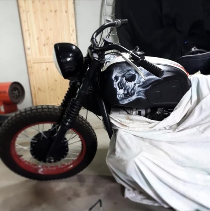 Artystyczne malowanie aerografem. Pomaluję Twój motocykl / kask