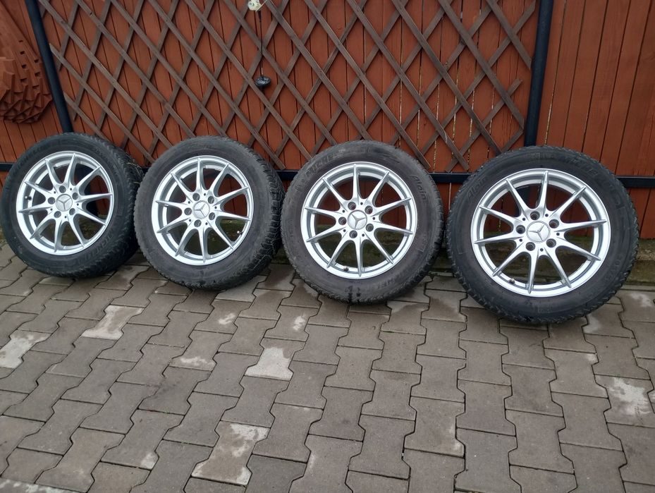 Alufelgi Oryginalne Mercedes W246 16' 5x112 A B C E Klasa Felgi Koła