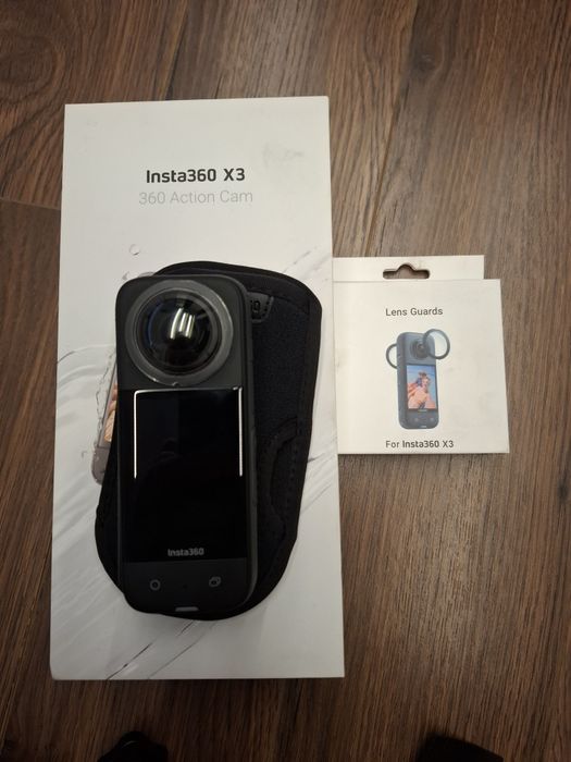 Kamera Insta360 x3 na gwarancji + akcesoria