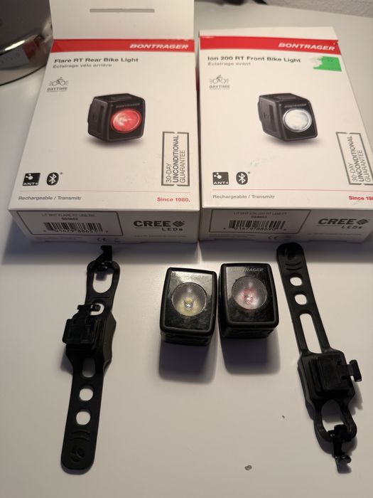 Zestaw lampek bontrager Flare RT oraz Icon 200 RT