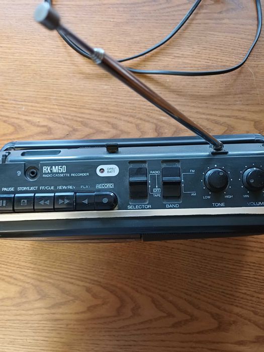 Радіоприймач, касетний магнітофон Panasonic