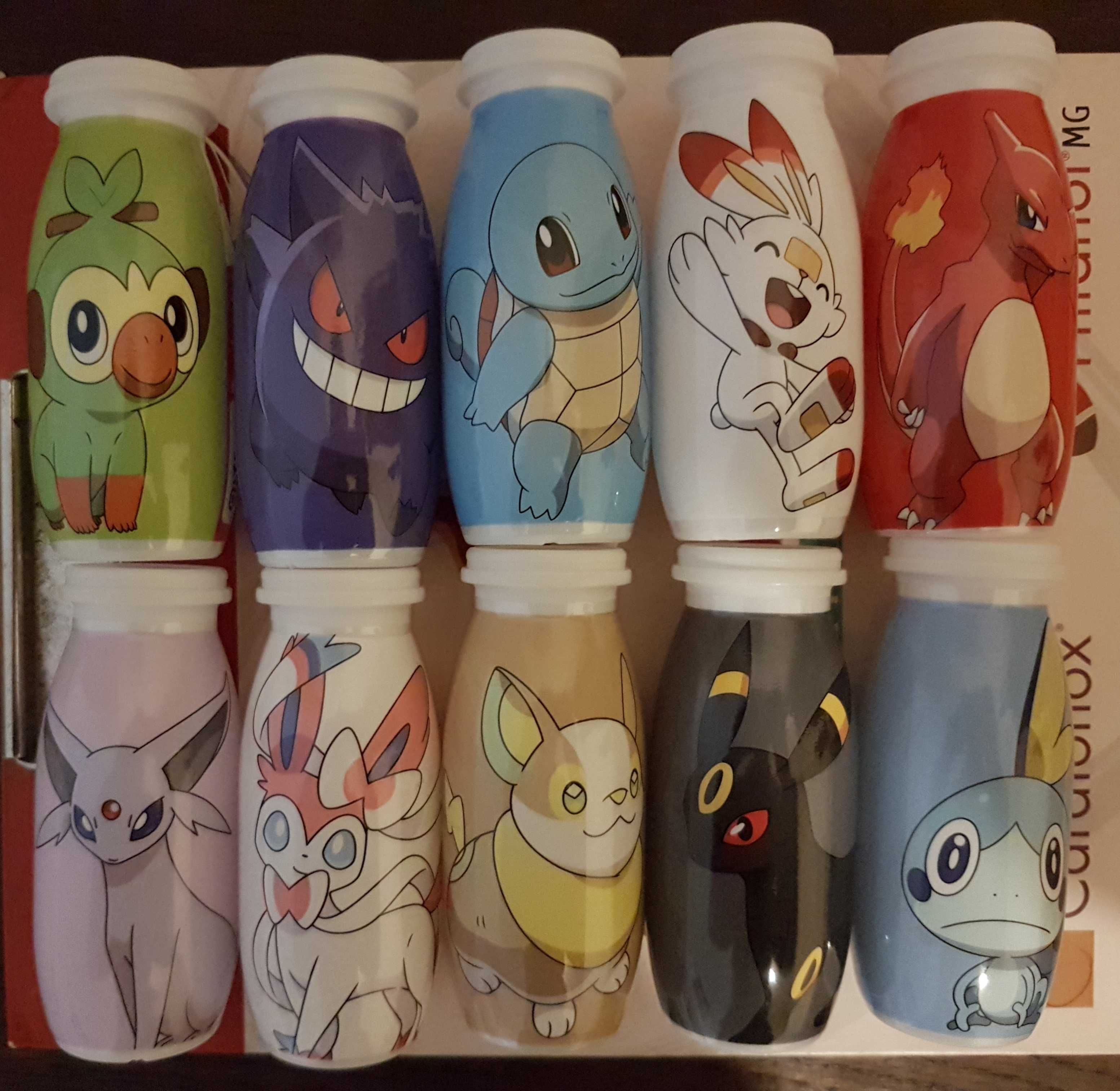 Coleção Pokémon Actimel kids