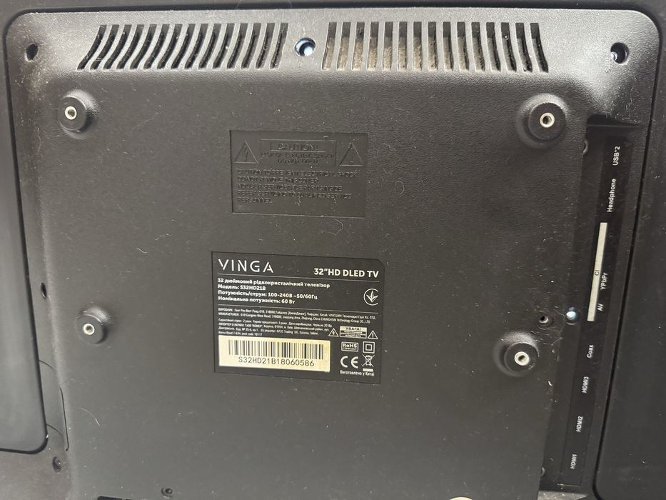 Телевизор Smart TV Vinga 32