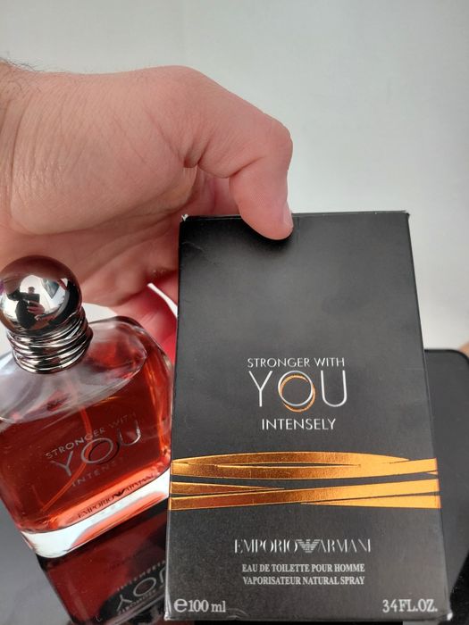 Perfum emporio armani stronger with you intensely