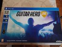 Guitar Hero Live PS4 – Completo (Guitarra + Dongle) – Como Novo