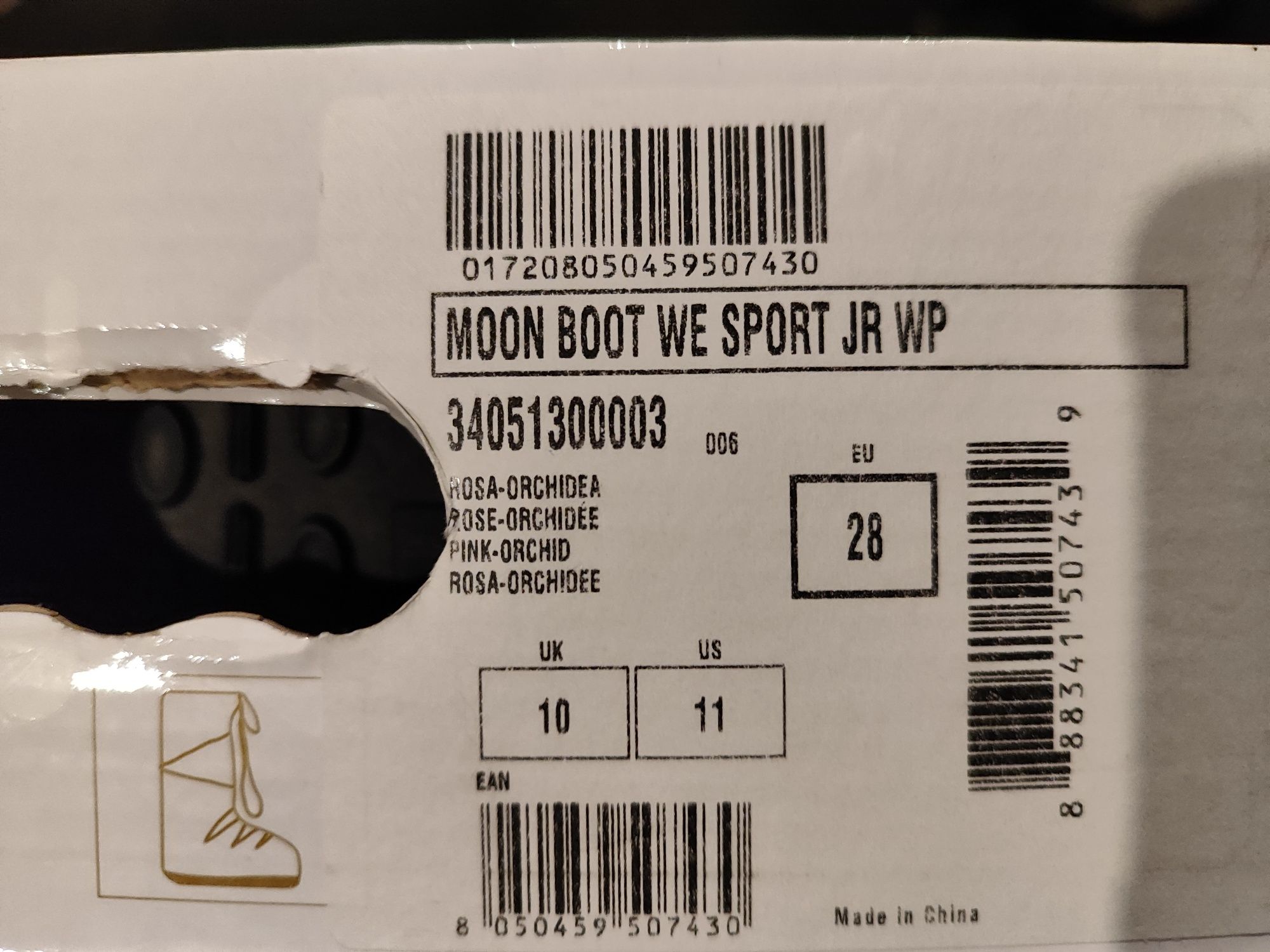 Moon boot dla dziewczynki r.28