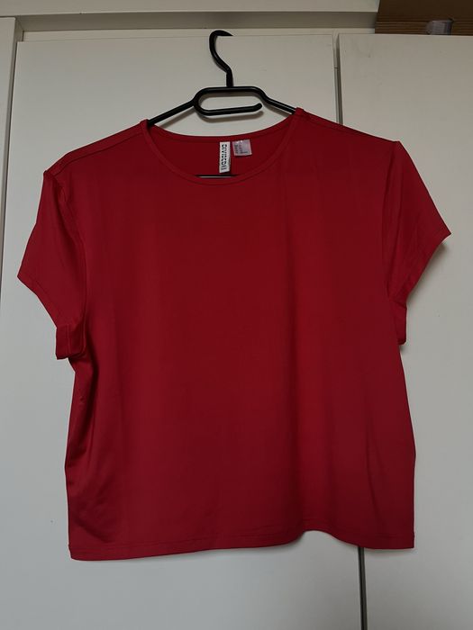 Czerwony Top H&M r. XL