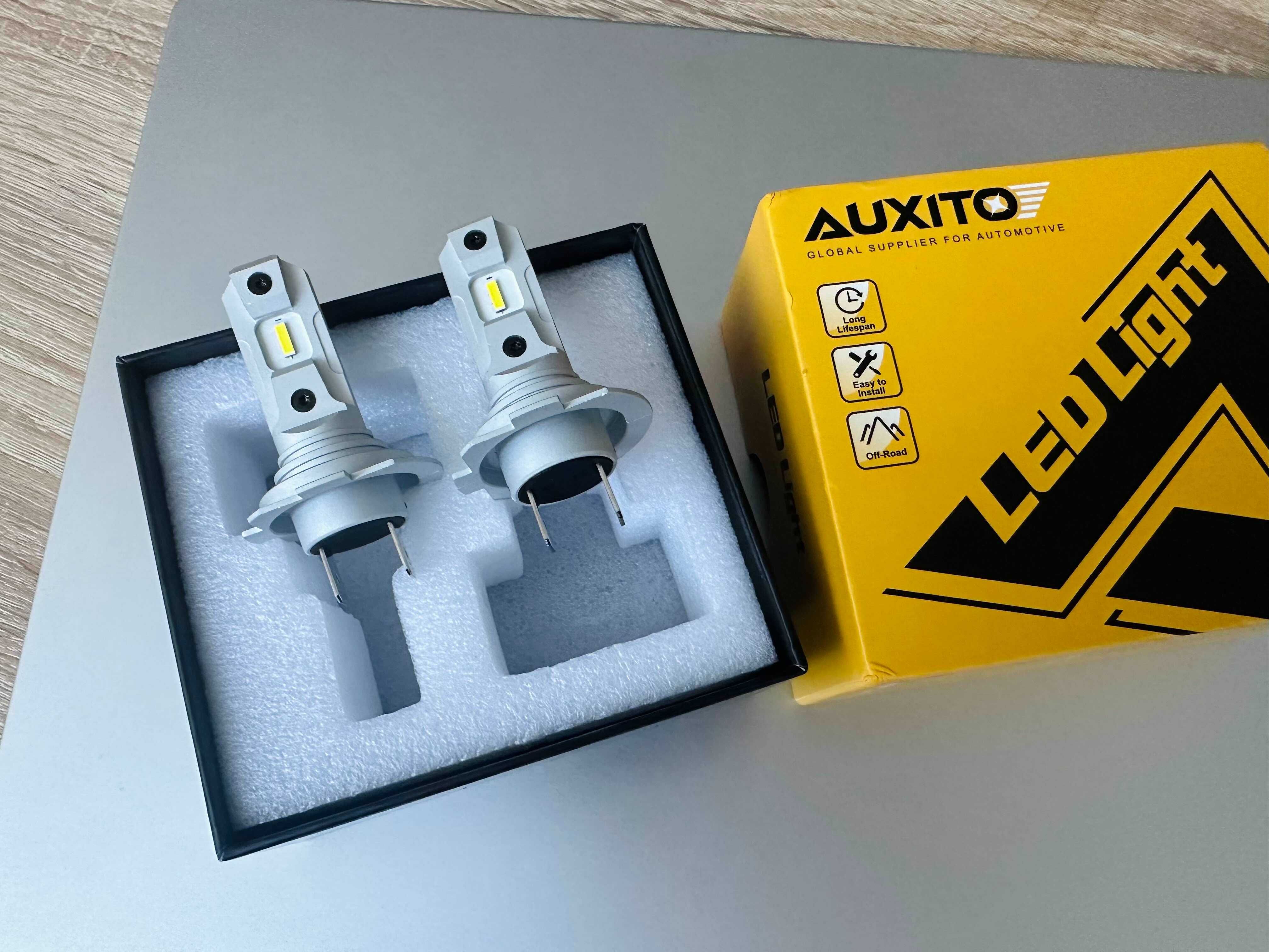 Led H7 12V 6000k 12000lm AUXITO Автолампы Светодиодные Лед Н7 12В