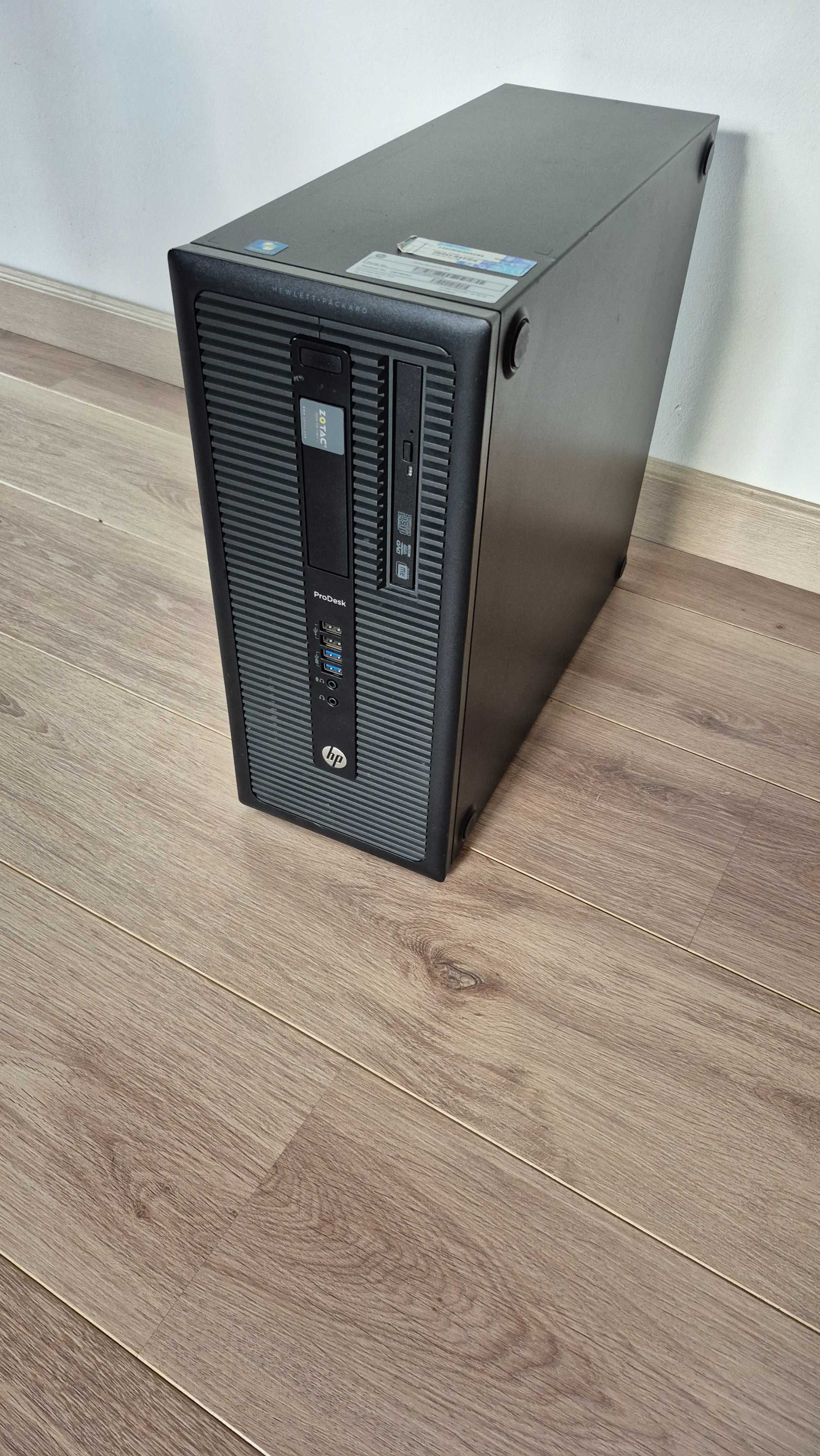 Komputer HP ProDesk Intel Core i7 8GB RAM,Nividia Ge Force GTX 1050 Ti