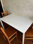 Mesa branca para despachar