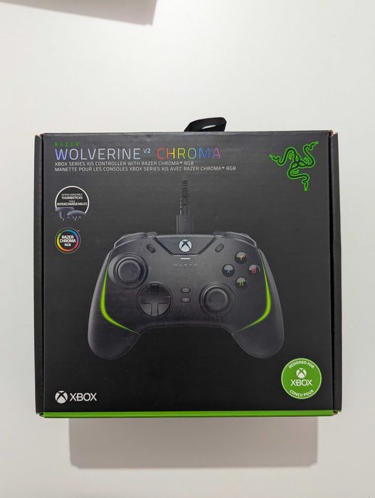 Razer Wolverine V2 Chroma Gamepad para Xbox X/S/One/PC Preto