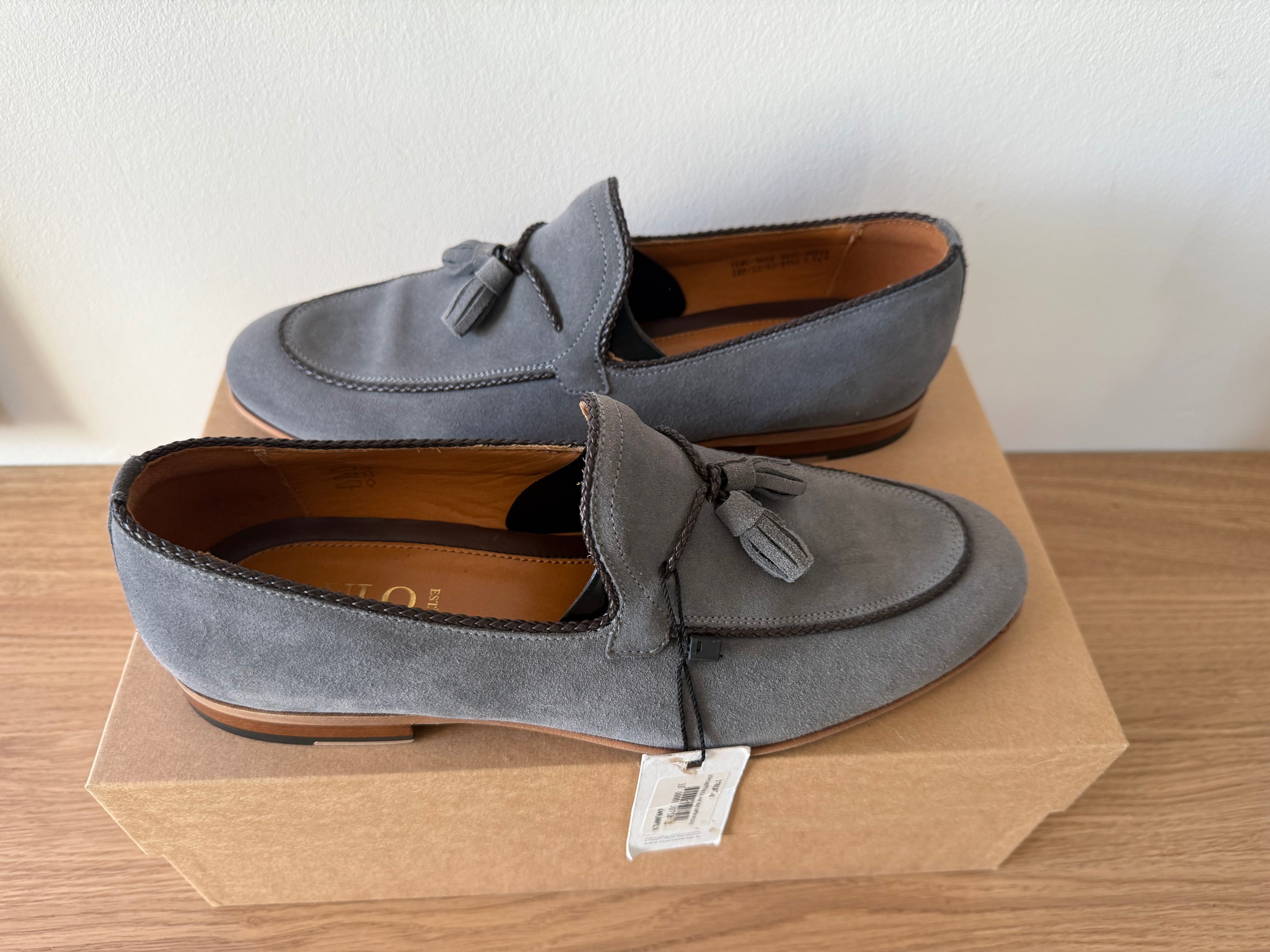 Buty mokasyny Pauloadriani szare 42