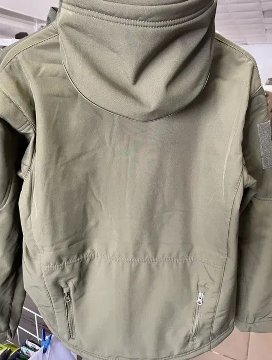 Куртка SoftShell на флісі Олива