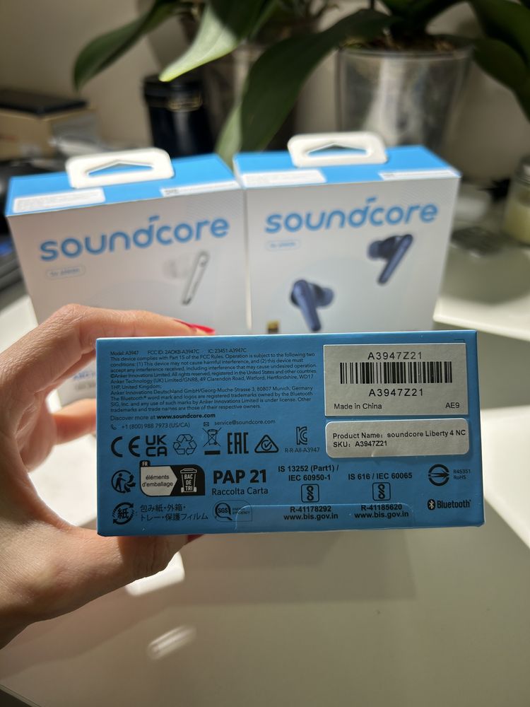 Нові бездротові навушники Anker Liberty 4 NC Soundcore anc шумодав