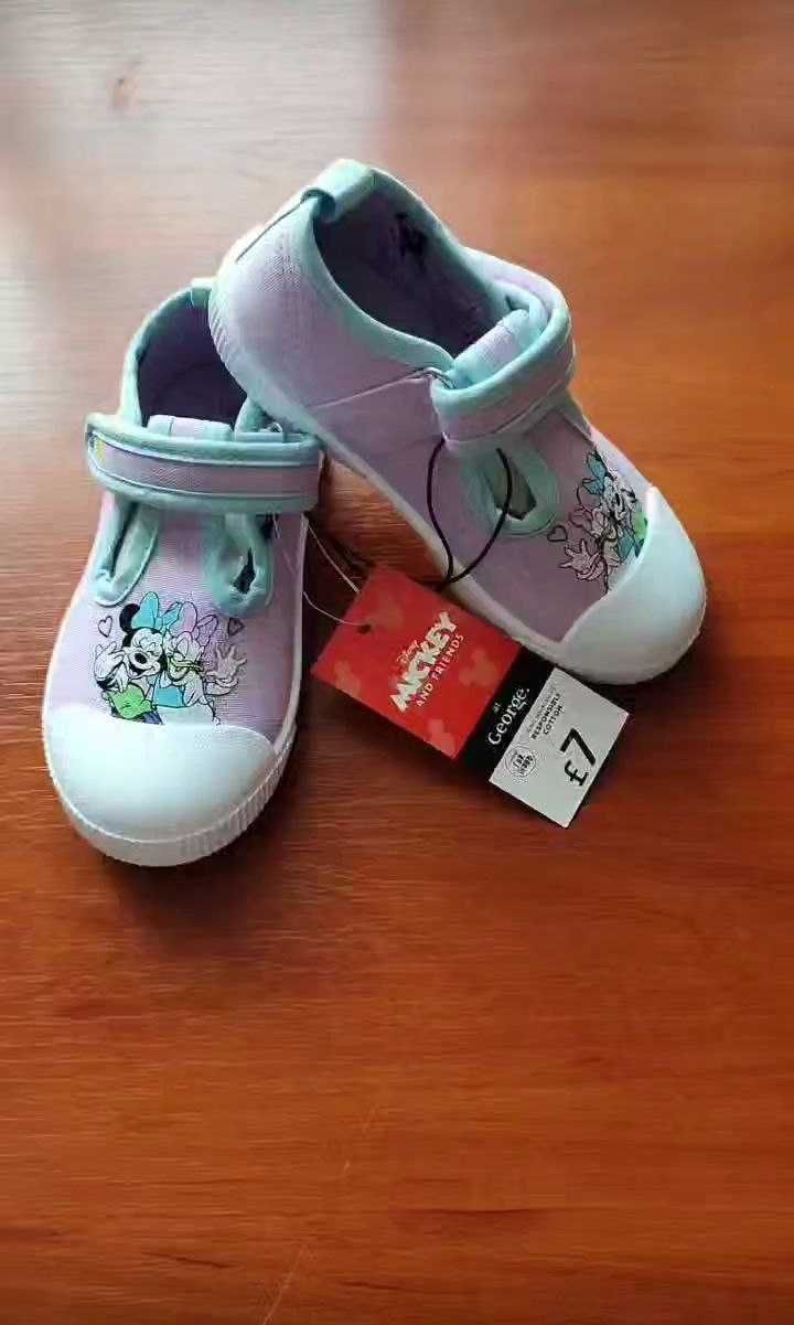 Кеды кроссовки детские Disney для девочки