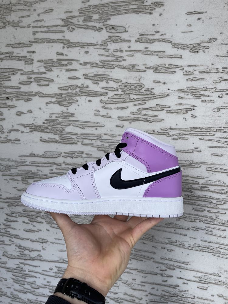 Nike Air Jordan 1 Mid Barely Grape 38.5 *NOWE*