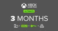 Xbox Game Pass Ultimate 3 Miesiące/90 Dni Klucz Live/Core Xbox One X/S