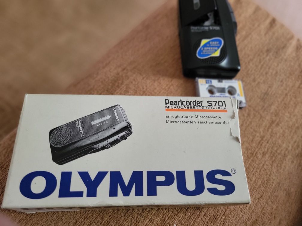 Olympus pearlcorder s701 диктофон на міні касету