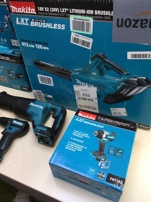 Оригинал Makita 18V 12V 40V Бесщеточный инструмент LXT CXT XGT
