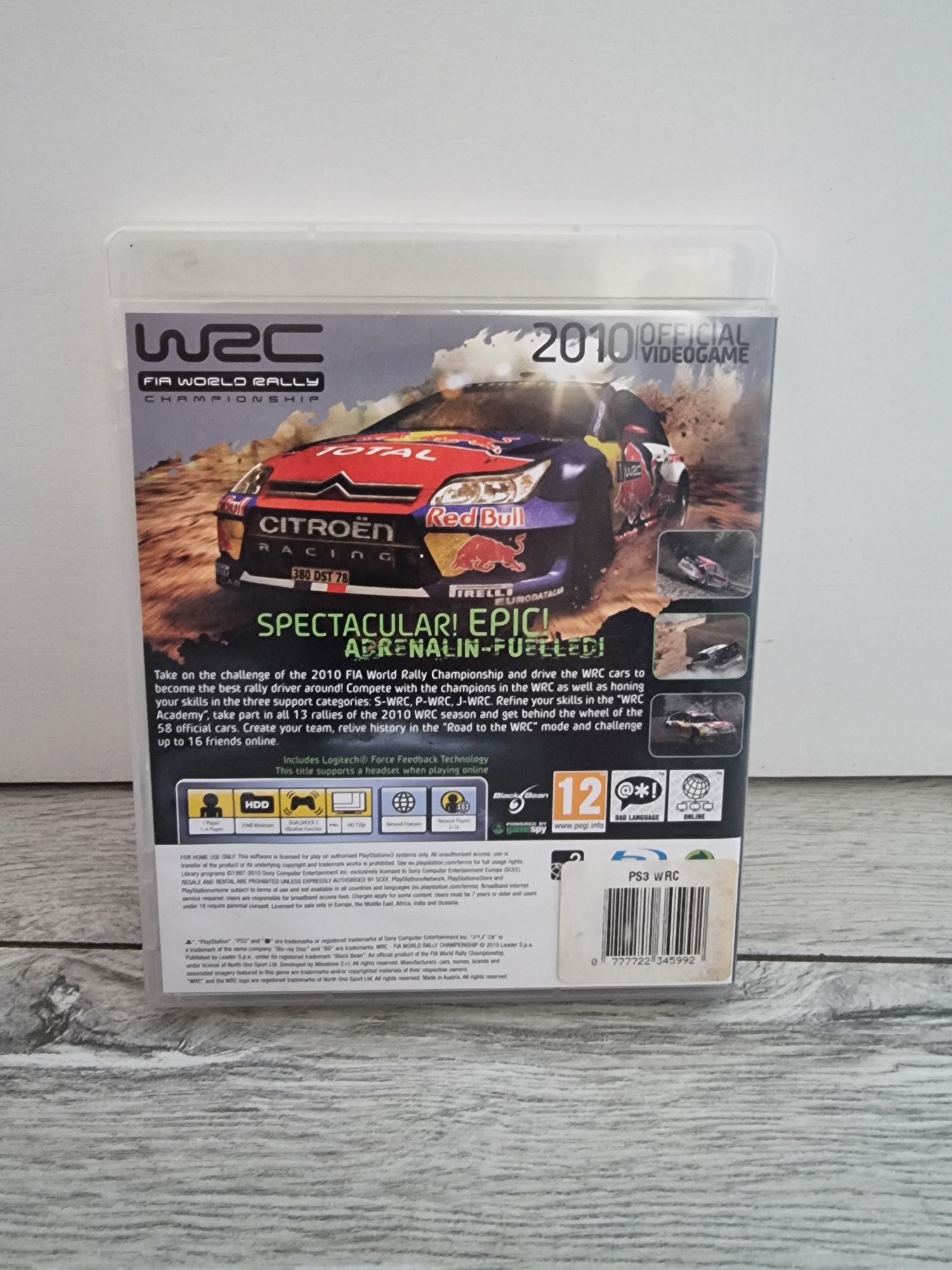Gra FiA Wrc na ps3