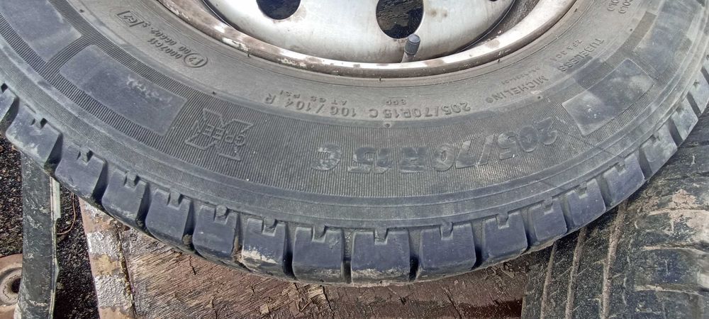 felga opona boxer ducato jumper 5x118 r15c