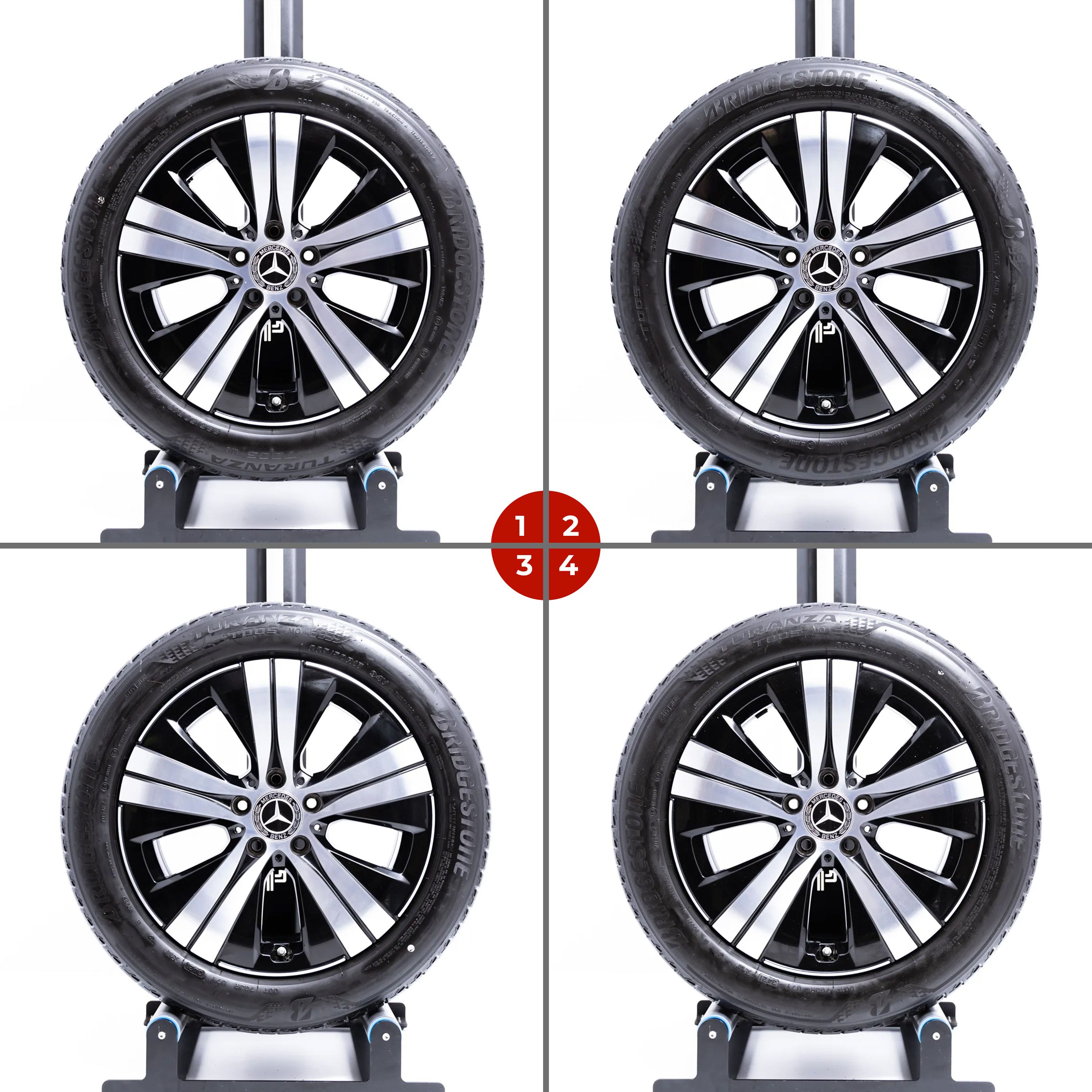 ORYGINALNE Felgi Mercedes 17" A B C E-klasa CLS CL Viano Vito