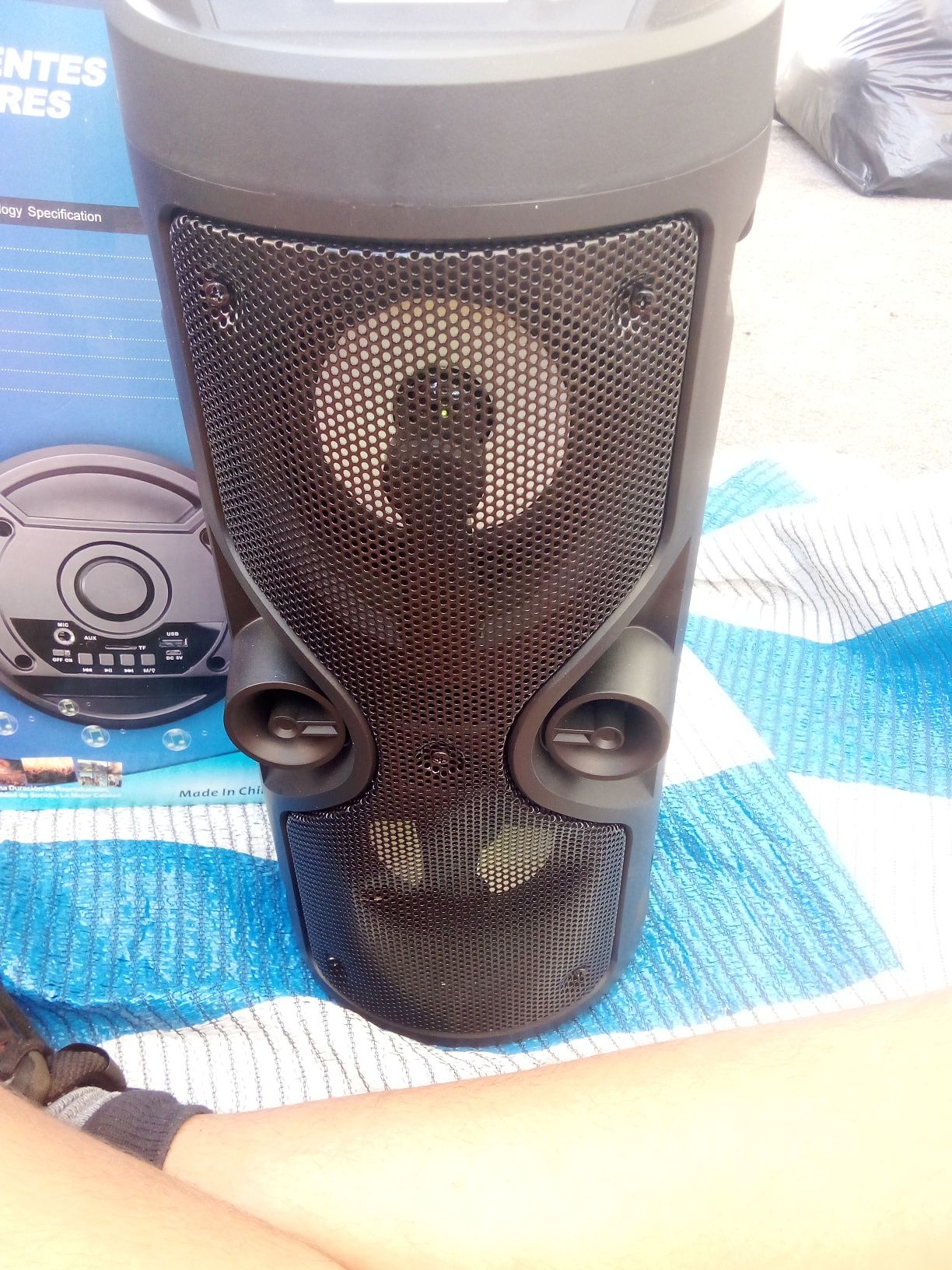 Coluna speaker modelo ZQS4210