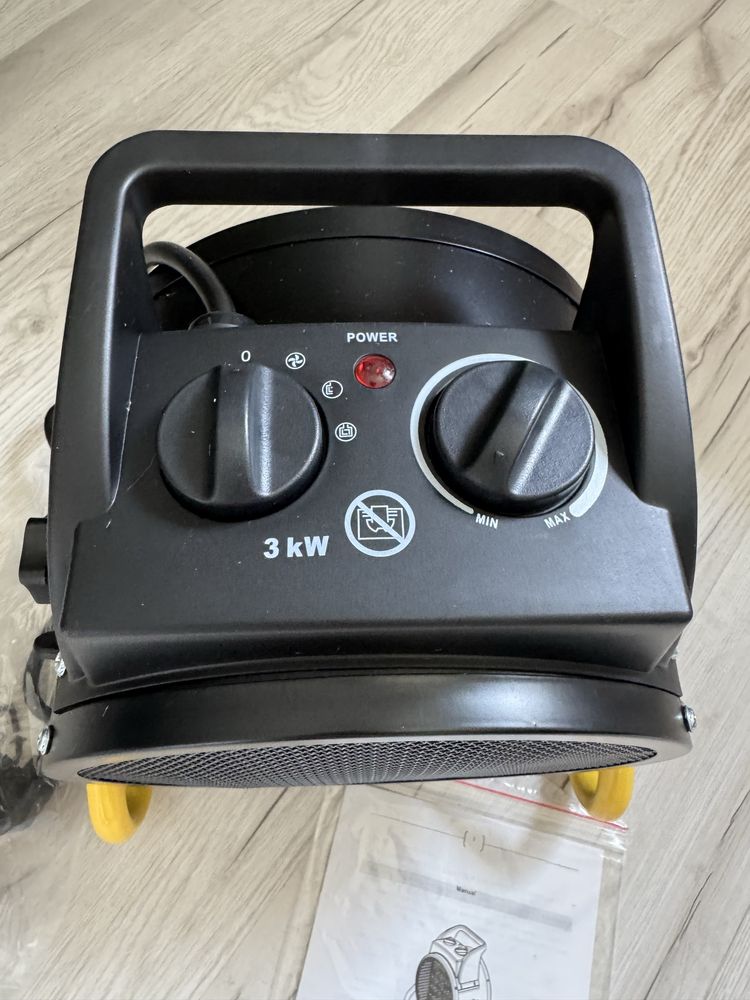 Nagrzewnica elektryczna Masko 3 kW warsztatowa