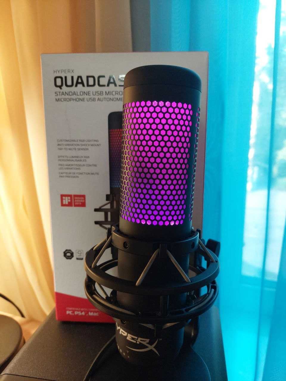 Продаю мікрофон Hyperx Quadcast S