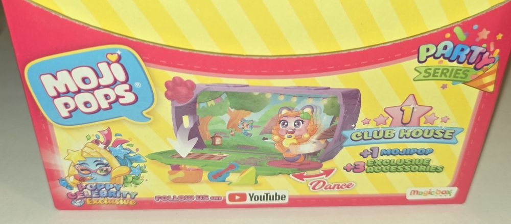 Moji pops club house seria party