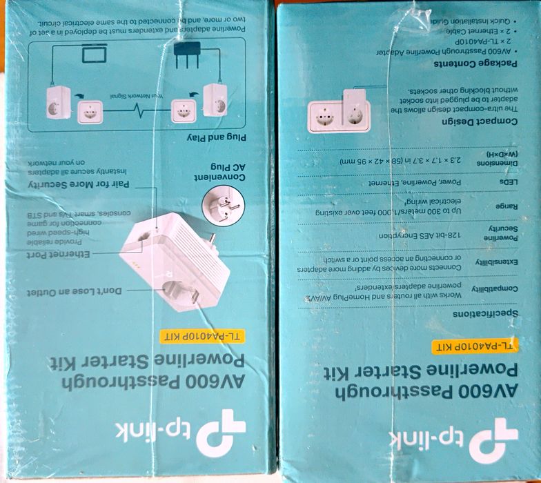 TP-Link AV600 zestaw transmiterów TL-PA4010P KIT