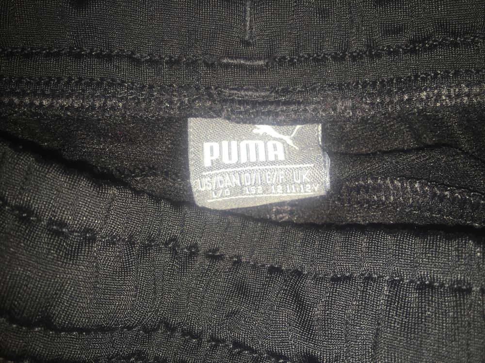 Czarna bluza Puma i spodnie