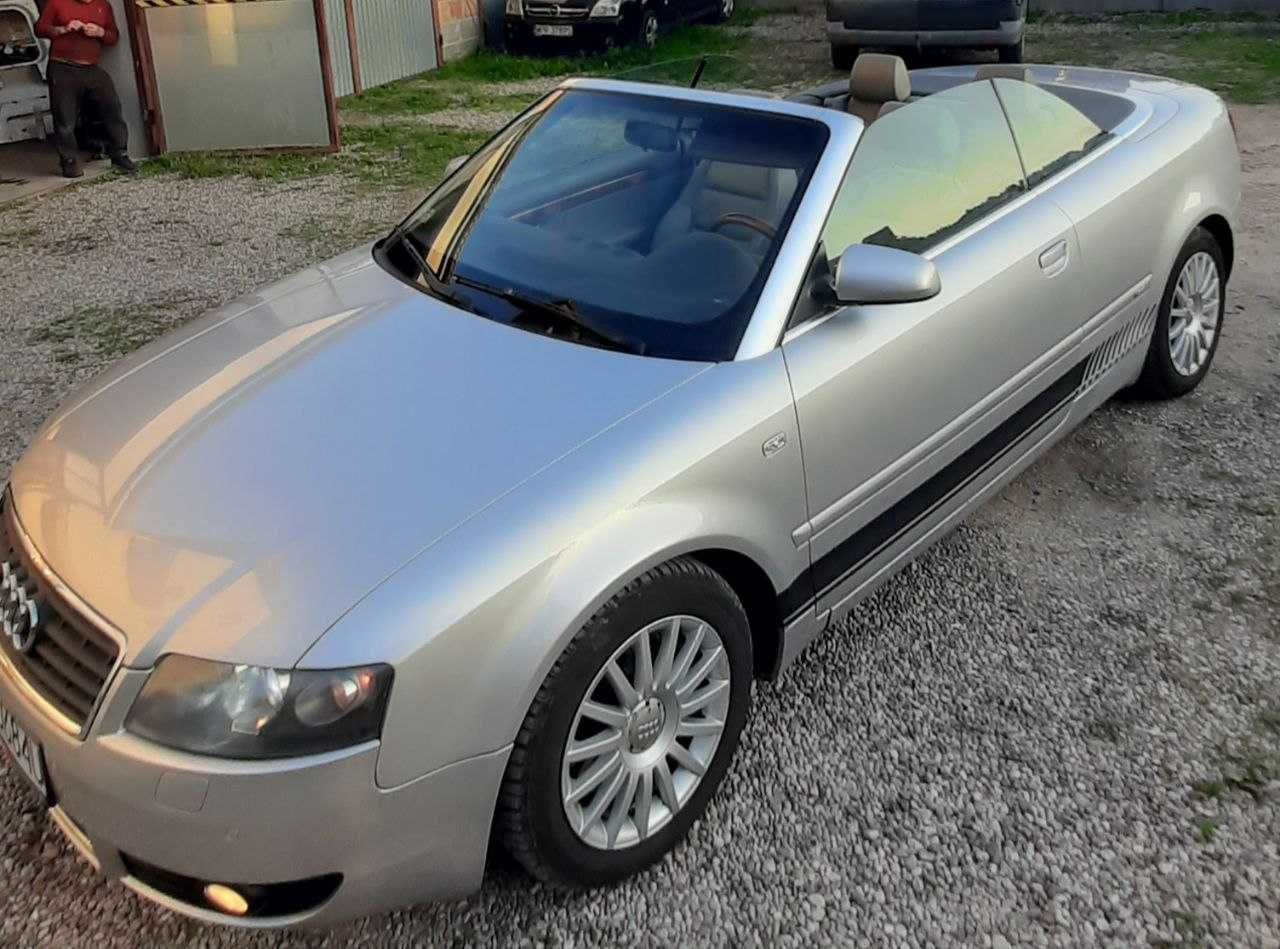 Audi S-line A4 Cabriolet. 2.5 diesel Zamiana
