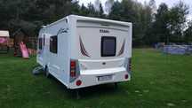 Elddis Odyssey 540  Przyczepa Elddis Odyssey 540 Maksymalnie wyposażona oddzielna łazienka