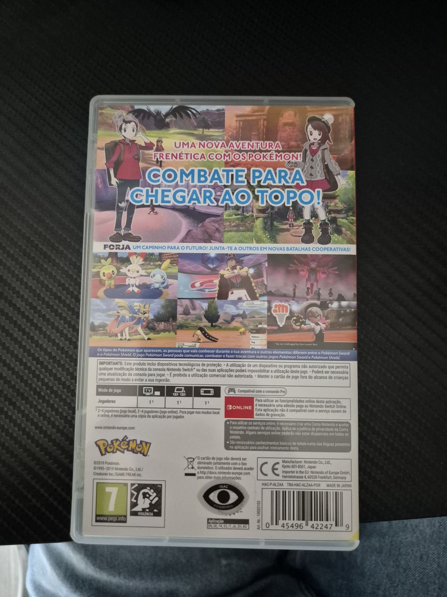 Pokémon Sword c/ caixa