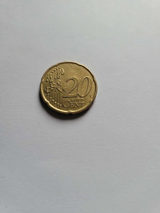 20 euro cent 1999 r. Holandia