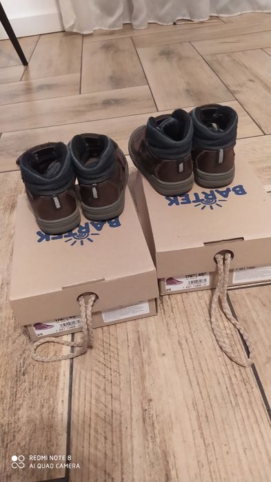 Buty zimowe kozaki dla bliźniaków
