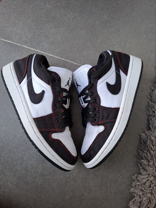 Nike dunk Air Jordan 1 Low SE Utility White Black Red