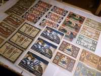 OKAZJA stare banknoty pieniądze zastępcze Notgeld niemieckie 125 lat+