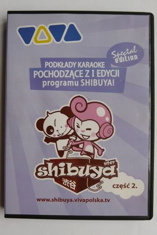 Podkłady karaoke pochodzące z I edycji programu SHIBUYA - cz. 2 - DVD