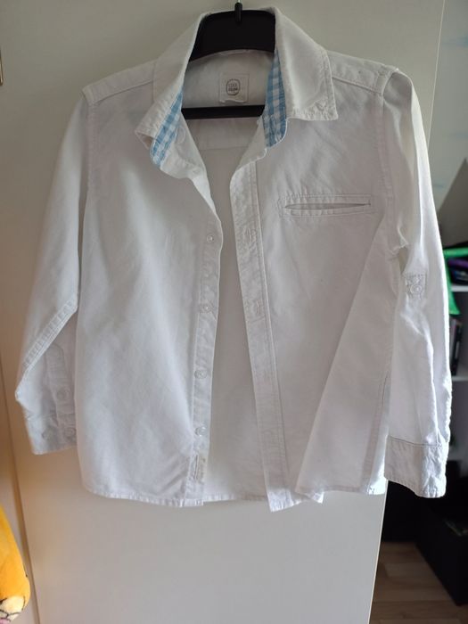 Koszula biała chłopięca